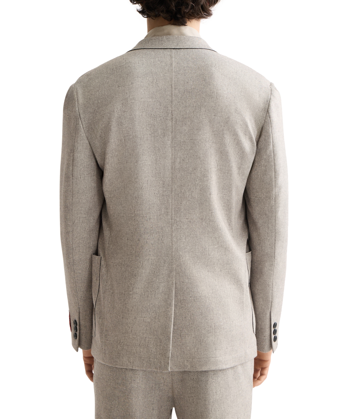 Scotch & Soda Men's Relaxed Fit Unconstructed Blazer In Neutral