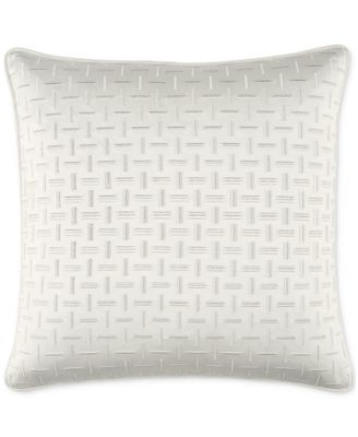 Hotel Collection - Geo Grid Decorative Pillow, 18" x 18",