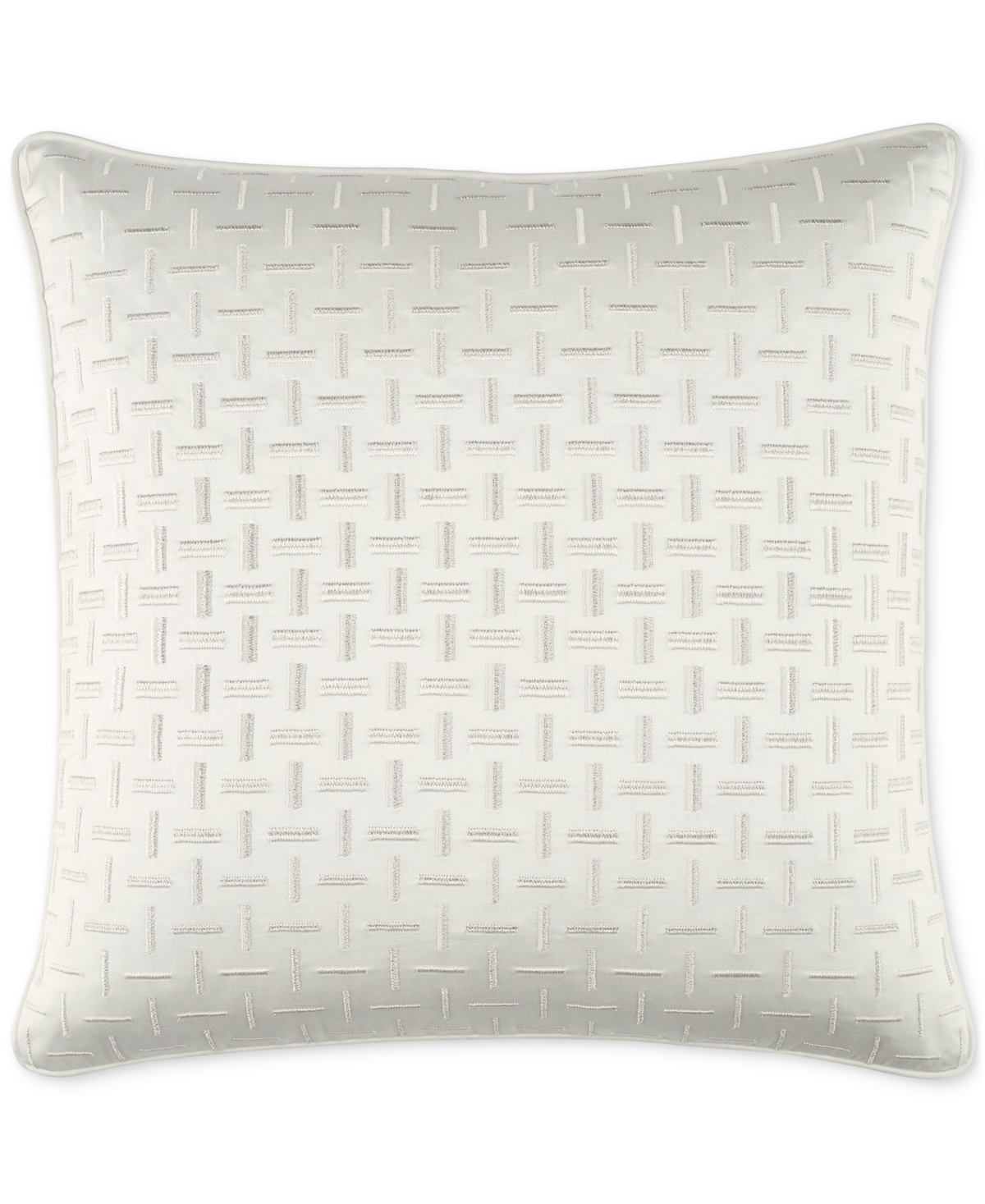 Hotel Collection Geo Grid Decorative Pillow, 18" X 18", Macy's Exclusive In Multi