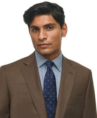 Brooks Brothers Men's Classic-Fit Wool-Blend Suit Jacket