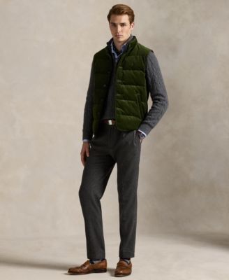 Men's Quilted Corduroy Vest