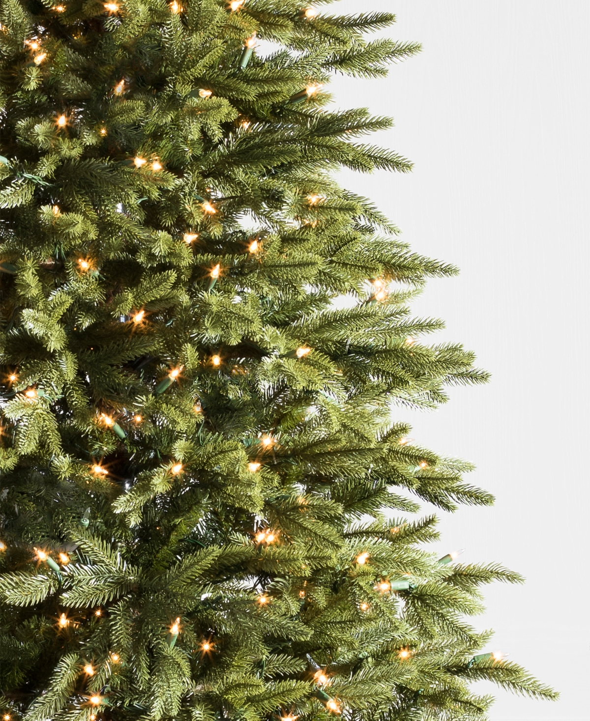 Balsam Hill 7 Ft Pre-lit Silverado Slim Tree In Green