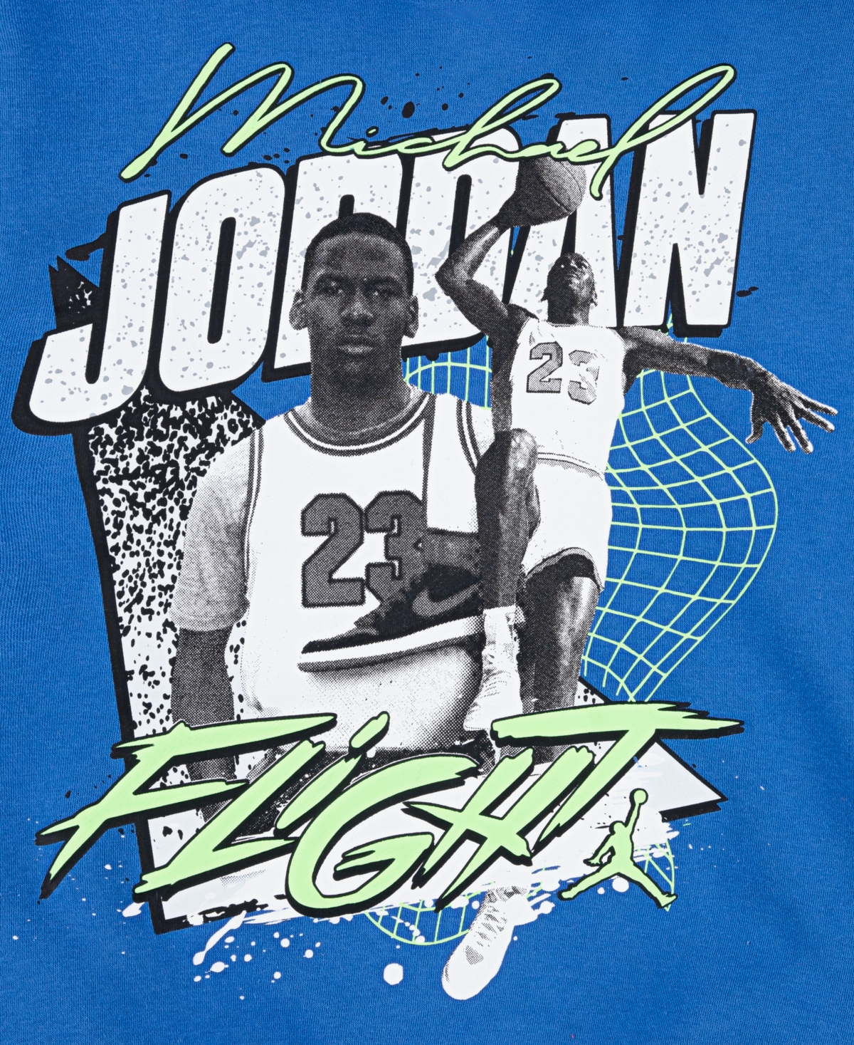 Jordan Big Boys Fleece Pullover Hoodie In Blue