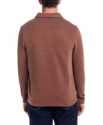 Men's Pebble Fleece Long Sleeve Quarter-Zip Sweater