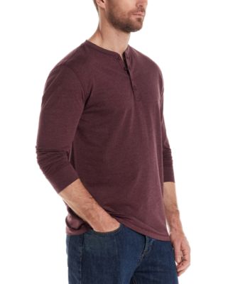 Men's Long-Sleeve Jersey Henley Shirt  