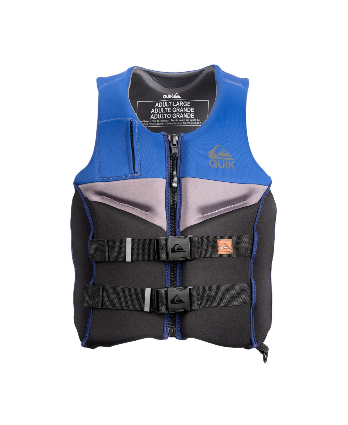 Men's Everyday Life Jacket, Uscg Approved Evoprene Pfd - Navy/Black