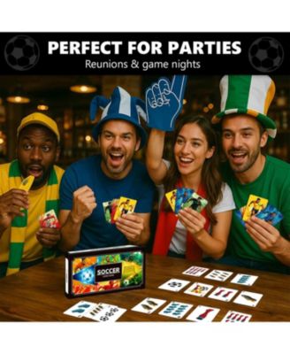 Fast-Paced Card Game for Kids & Adults – 128 Cards & Easy Rules – 2-8 Players – Ages 8+ – Perfect for Family Games Night, Travel and Parties