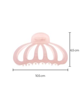 Pink & Navy Octopus Hair Claw Clip Set By Adina Eden