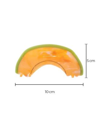 Cantaloupe Slice Hair Claw Clip By Adina Eden