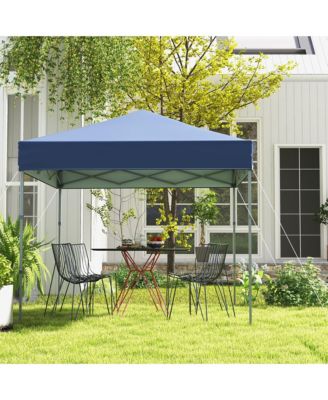 Patio 6.6 x 6.6ft Outdoor Pop-up Canopy Tent UPF 50+ Portable Sun Shelter