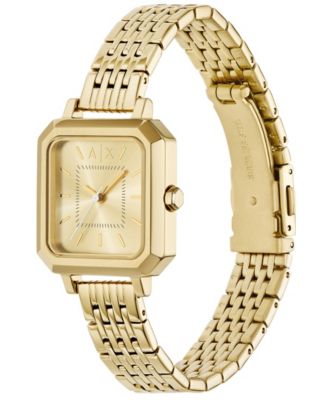 Men's Sync Quartz Chronograph Gold Stainless Steel Watch, 42mm