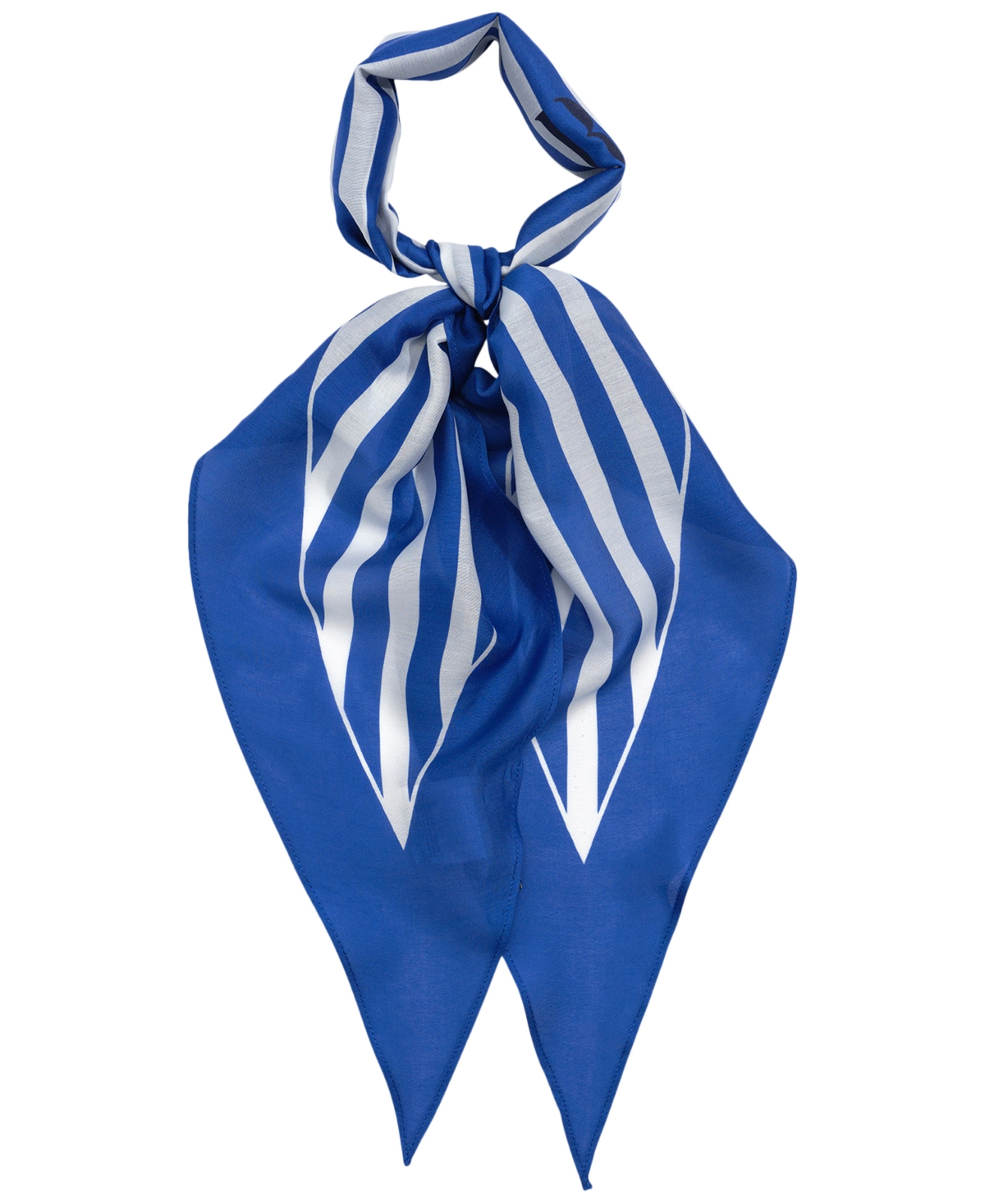 Logo Large Diamond Scarf - Liberty blue