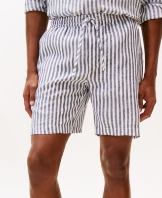 Tommy Hilfiger - Men's Stripe Linen Shorts