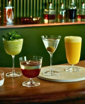 Bar Giani Long Cocktail Glass, Set of 4