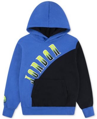 Big Boys Colorblocked Logo Pullover Hoodie