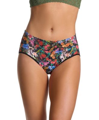 Women's Printed Signature Lace French Brief Panty