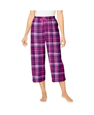 Plus Size Dreams and Co. Woven Sleep Capri Pant
