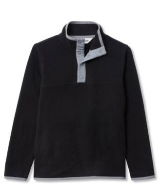 Girls Anyweather Fleece Snap Neck Pullover