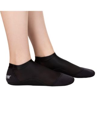 Seavenger SeaSnug Low Cut Beach Socks for All Beach and Sand Activities - Geometric Palm / 3XS