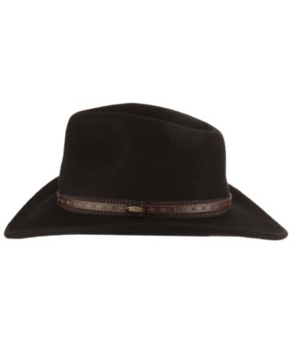Men's Wool Felt Outback Overlay Hat