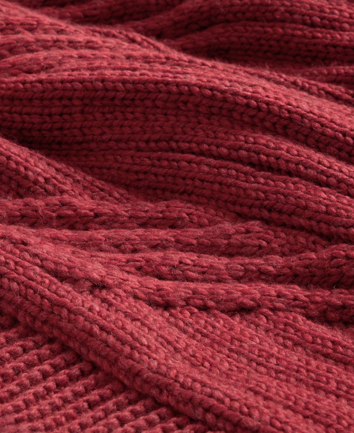 Charter Club Sweater-Knit Throw, 50" x 60", Macy's Exclusive