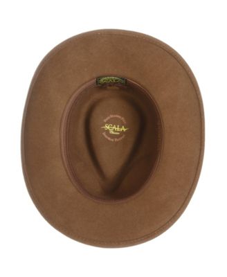 Men's Crushable Felt Outback Hat