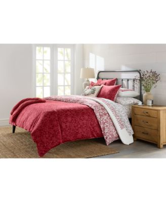 Winter Garden 3-Pc. Duvet Set, Full/Queen, Macy's Exclusive