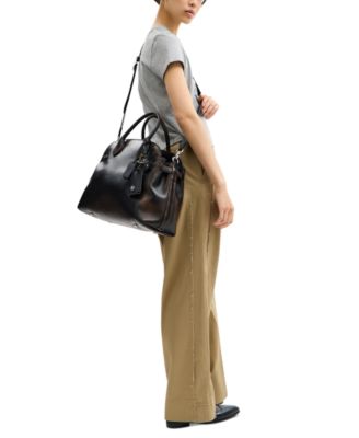 COACH Soft Empire Large Loved Leather Carryall Bag 40 - Macy's