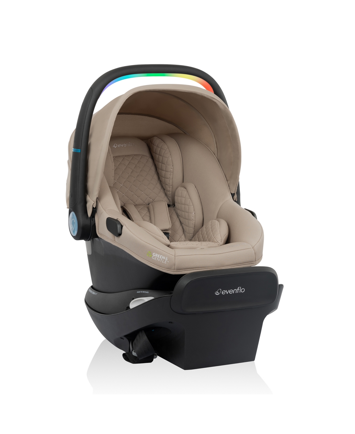Evenflo Baby Revolve 180 Litemax Nxt Car Seat In Brown