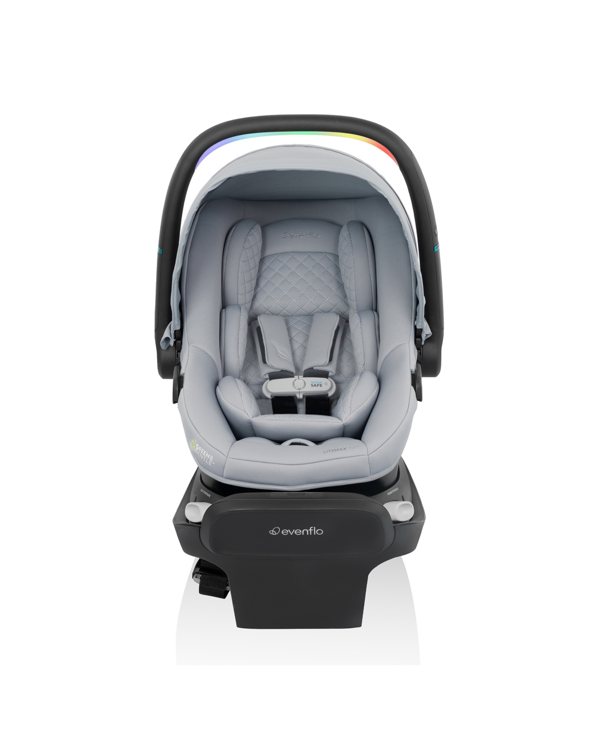 Evenflo Baby Revolve 180 Litemax Nxt Car Seat In Gray