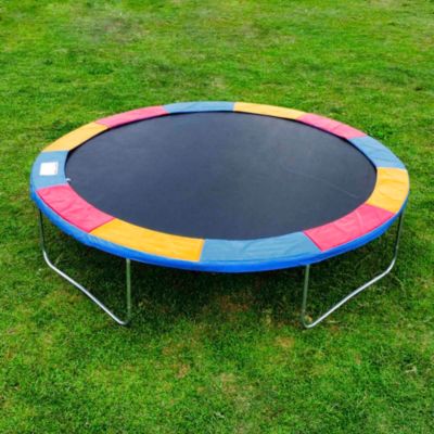 Trampoline Mat & Pad Replacement Kit with 72V-Ring Fits 14 ft Trampoline Frame