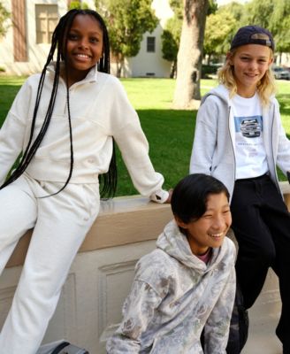 Boys Essential Fleece Pullover Hoodie