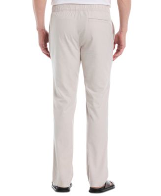 Men's Linen-Blend Drawstring Pants