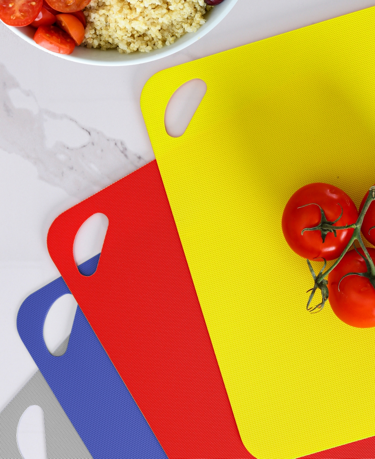 Dexas Grippmat Flexible 4-piece Cutting Mats Set In Multi