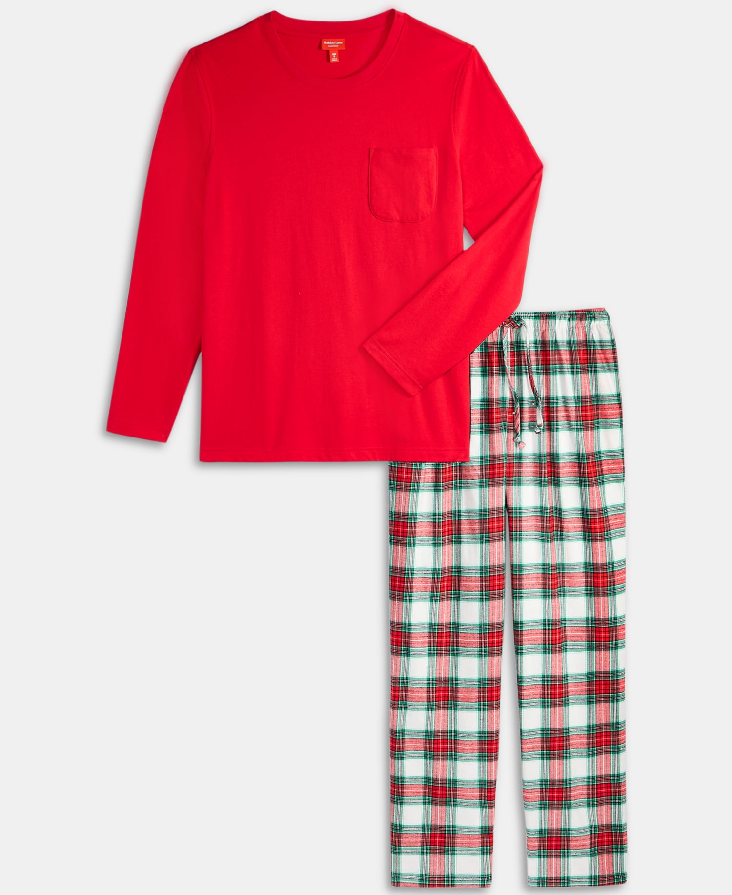 Big & Tall Merry Plaid Mix It Matching Family Pajamas Set