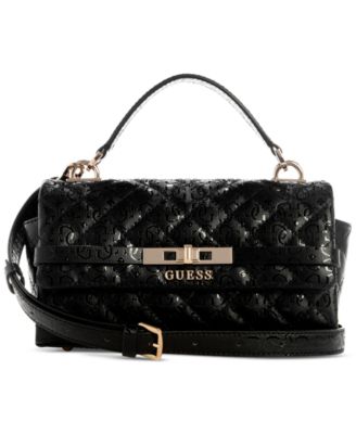 GUESS - Idra Small Top Handle Quilted Flap Crossbody Bag