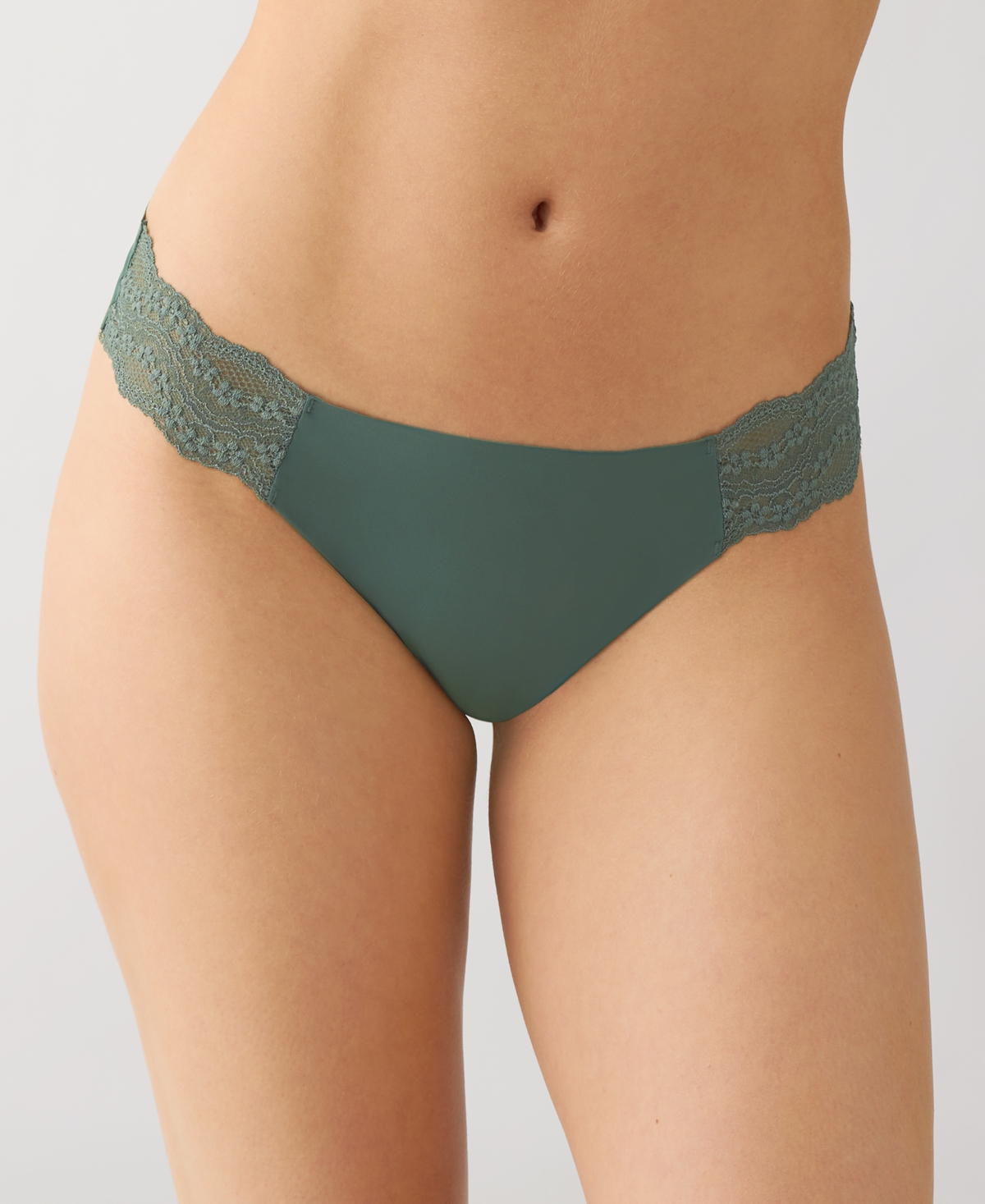 B.tempt'd By Wacoal B. Bare Thong Underwear 976267 In Green