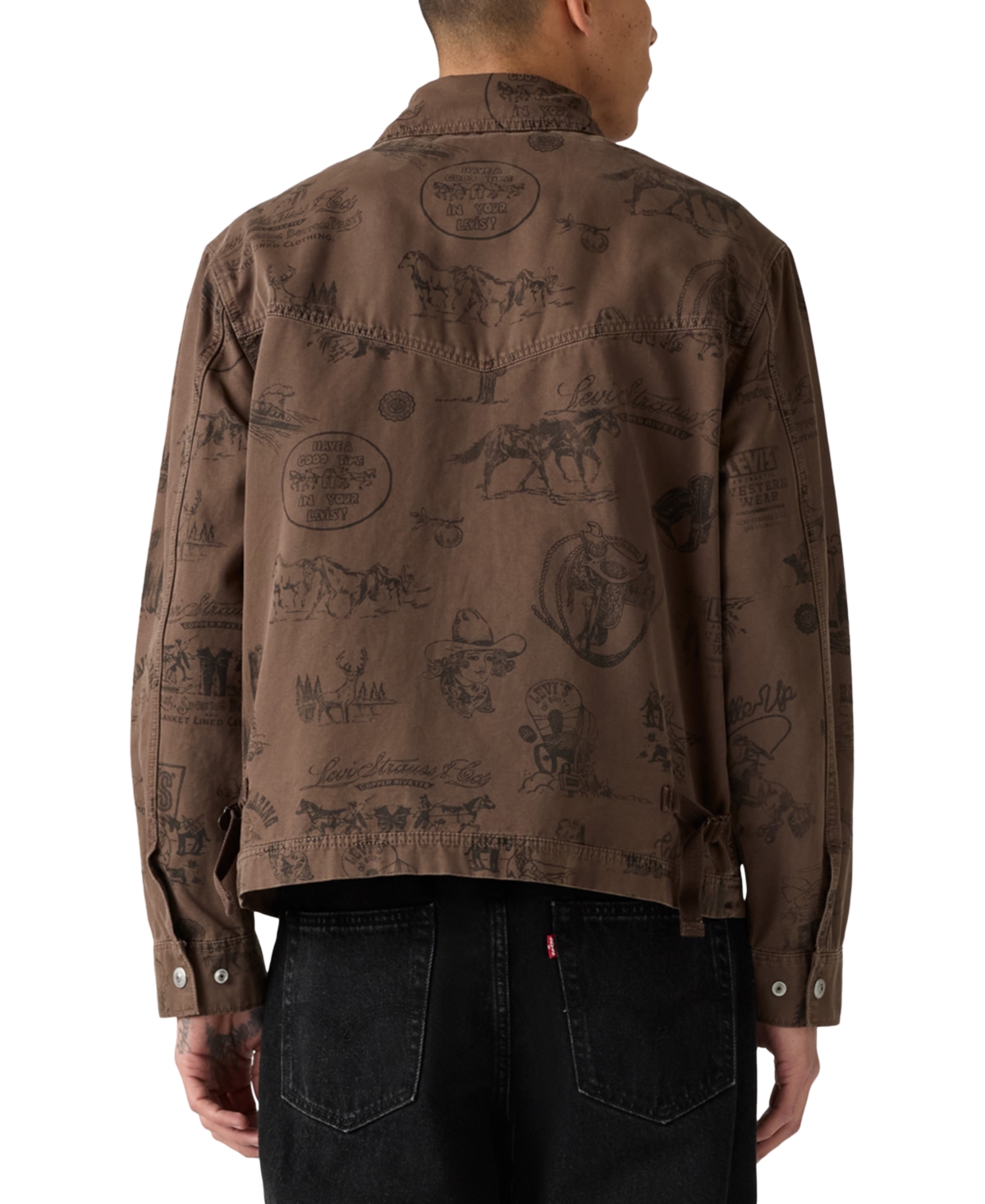 Levi's Polk Jacket In Brown
