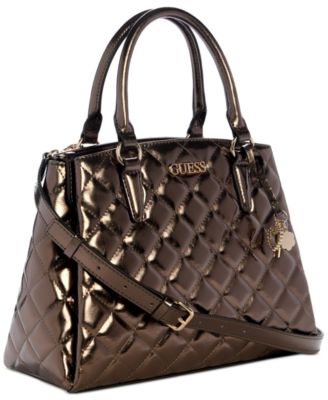 Tinsley Medium Quilted Three Compartment Satchel