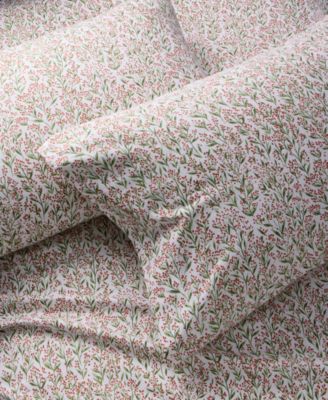 Printed Flannel Pillowcase Pair, Standard, Exclusively at Macy’s