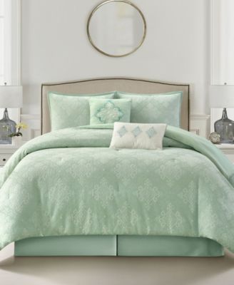 Prissa Medallion 6-Pc. Comforter Set, Queen