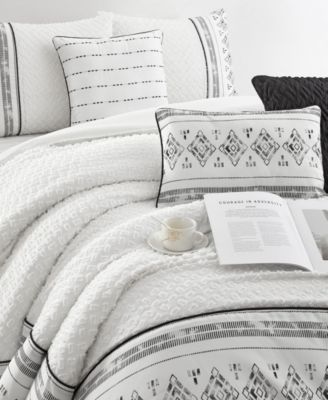 Galilea Geometric 7-Pc. Comforter Set, King