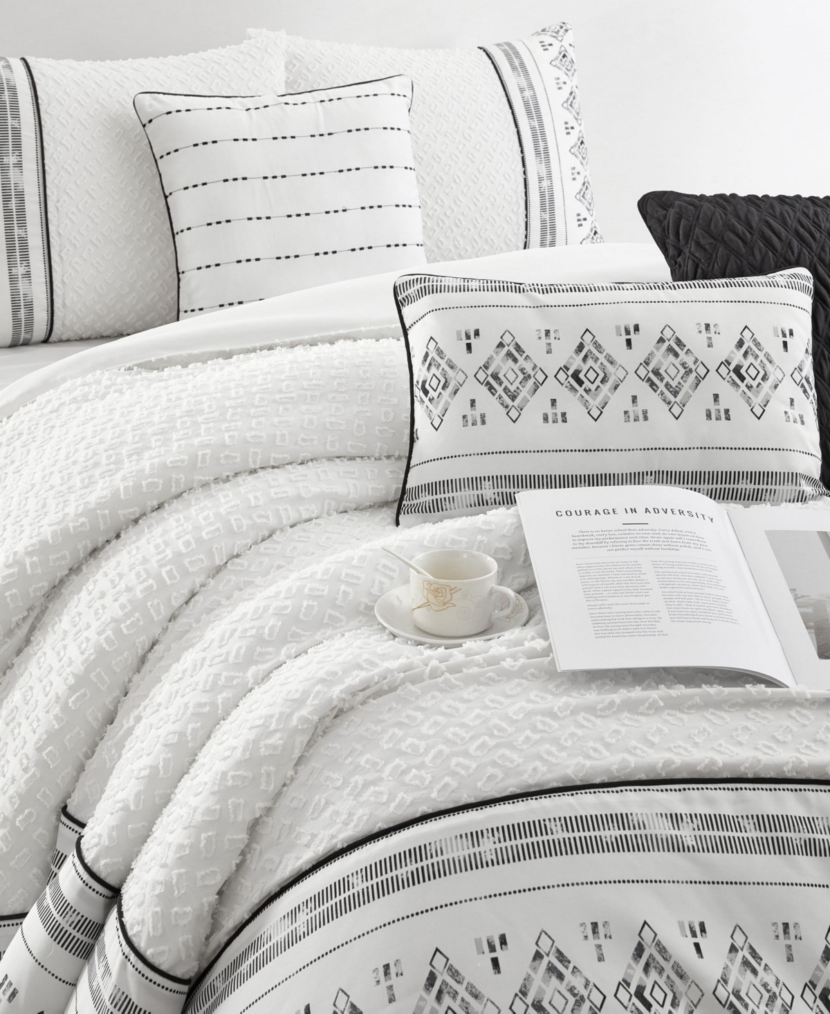 Stratford Park Galilea Geometric 7-pc. Comforter Set, King In Multi