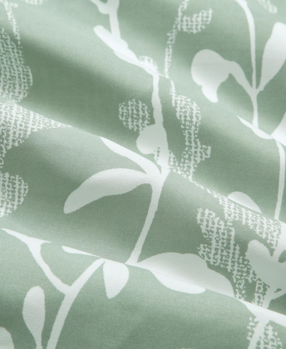 Stratford Park Millie Leaves 3-pc. Comforter Set, Queen In Green