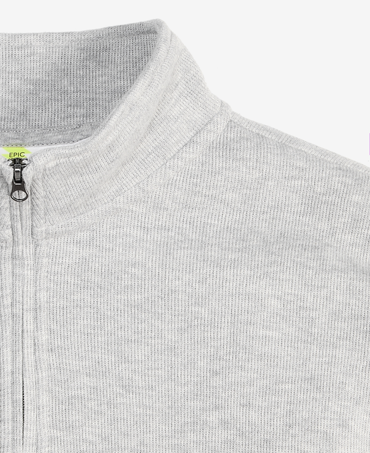 Epic Threads Little And Big Boys Quarter Zip Sweatshirt In Gray