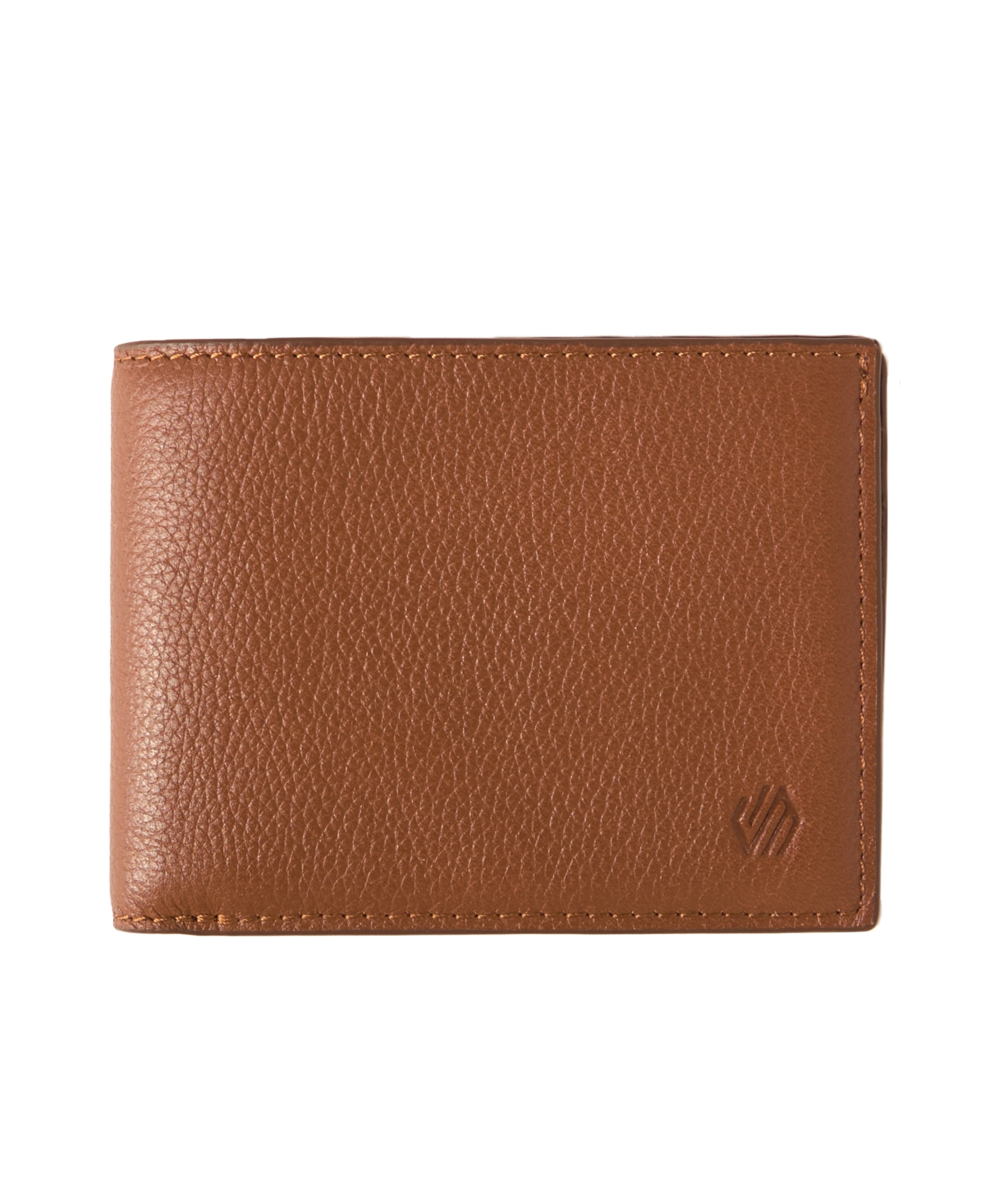 Johnston & Murphy Men's Pebbled Billfold Wallet In Brown