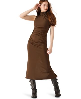 Steve Madden - Women's Mo Mock Neck Midi Dress