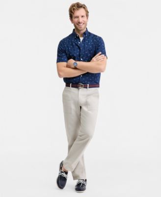 Men's Cotton Blend Relaxed Utility Pants