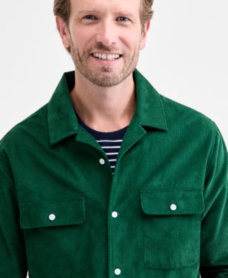 Men's Corduroy Shirt Jacket, Macy's Exclusive