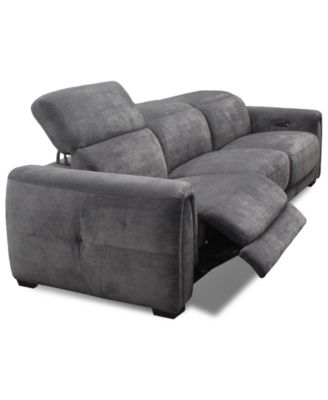 Brownell 3-Pc.Sofa Sectional with 2 Power Motion Chairs, Exclusively at Macy's